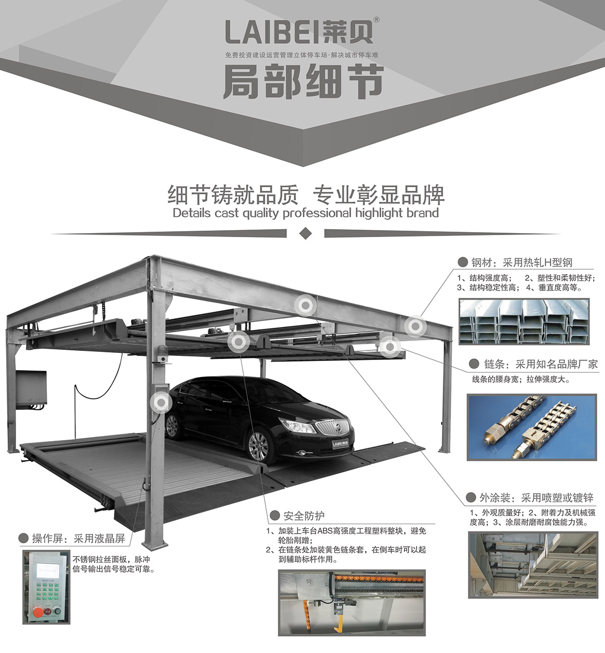 機械立體車位PSH升降橫移立體停車局部細節.jpg